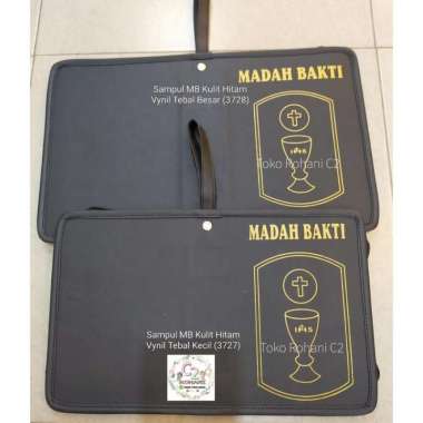 Sampul Madah Bakti Kulit Hitam Vynil Tebal - Sampul Madah Bakti BESAR (3728)