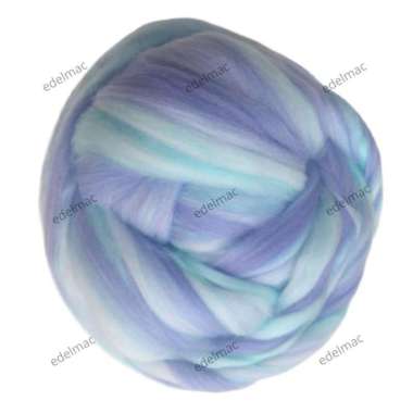 Wool Blended Merino Mixed Hand Dyed Wool Top Art Needle & Felting Diy