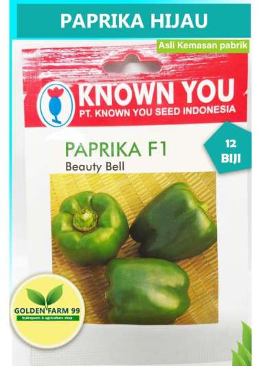 Benih / bibit Paprika F1 ( Beauty Bell )