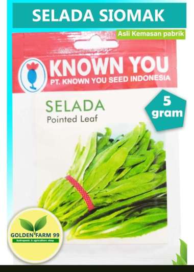 Benih bibit SELADA WANGI SIOMAK Know You Seed Kemasan pabrik