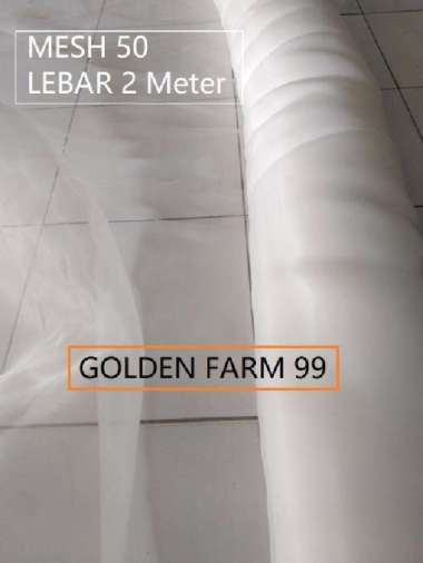 Jual insect net mesh 50 lebar 2 meter harga terjangkau