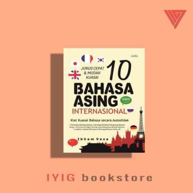 Buku Jurus Cepat dan Mudah Kuasai 10 Bahasa Asing Internasional - Saufa