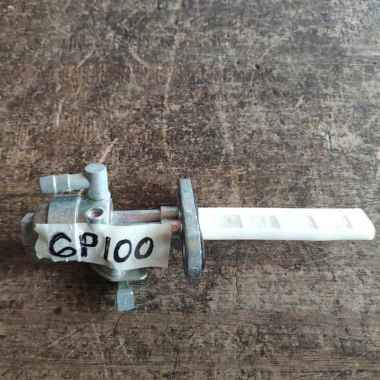 Kran Bensin Suzuki GP100 Japan High Quality Silver