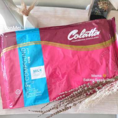 COLATTA Compound Milk Chocolate Cokelat Compound Colatta 500 gr Repack
