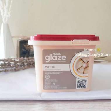 COLATTA Glaze White 5KG Chocolate Putih Sauce Topping Donat Glaze 5 KG