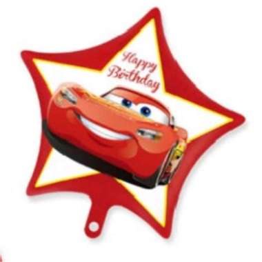 ((1pc) balon cars mcqueen