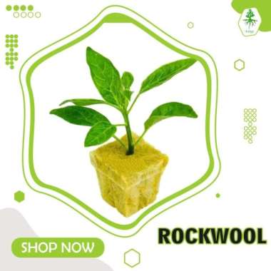 ROCKWOOL MEDIA TANAM HIDROPONIK