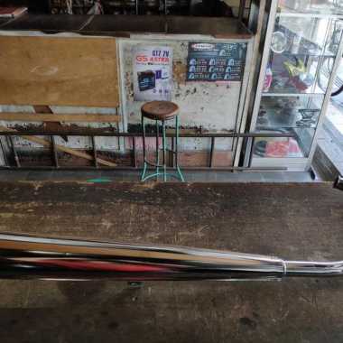 Knalpot Honda CB100 Original Honda Japan Chrome