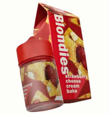 Blondies Strawberry Cheese Cream Bake 60ML by IDJ - Authentic Liquid 8MG 60ML
