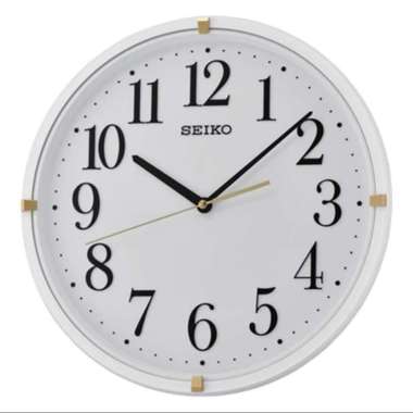 Jam Dinding SEIKO Japan QXA746 QXA746W White ORIGINAL