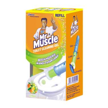 MR MUSCLE TOILET GEL REFILL CITRUS 36 ML