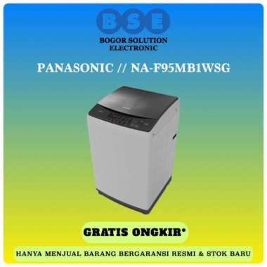 PANASONIC MESIN CUCI 9.5 KG TOP LOADING | NAF95MB1WSG | NA-F95MB1WSG