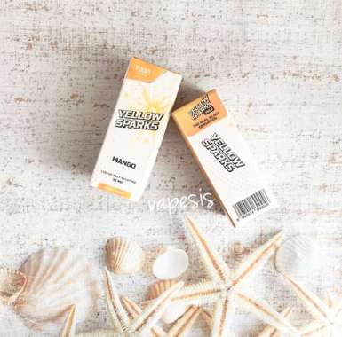Foom Yellow V2 Sparks 30ml 30mg Liquid Vape Saltnic Salt Nic Mango