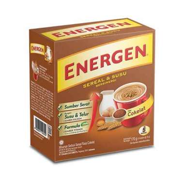 Promo Harga Energen Cereal Instant Chocolate per 5 pcs 30 gr - Blibli