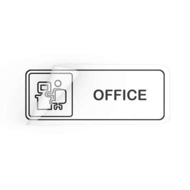 Stiker Area Office - Sticker Office - Wall Stiker - Office Stiker Hitam
