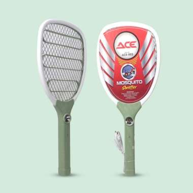 RAKET NYAMUK CHARGER VISICOM ACE 003 RAKET NYAMUK LISTRIK CAS