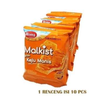 ROMA MALKIST KEJU MANIS 23 GRAM RENCENG