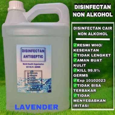 DISINFEKTAN 5 LITER / DISENFEKTAN / DISENFECTAN / CAIRAN DISINFEKTAN lavender