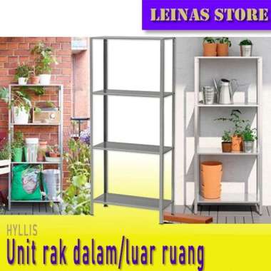Rak Besi 4 Susun dalam / luar ruang / Rak pot tanaman