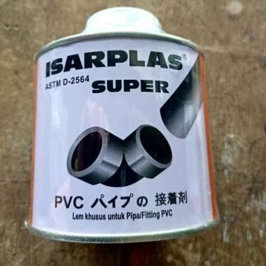 Lem Pipa Pvc Isarplast Kaleng Kuas 400 Gram Kualitas Super