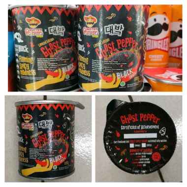 Mister Potato X Daebak Ghost Pepper Chips Black Crips Limited Edition