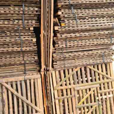 Kandang Kotak Bambu Ayam Kelinci