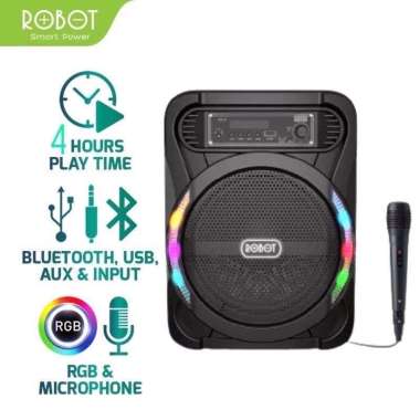 Robot Portable Bluetooth 5.0 Speaker RB450 with Microphone
