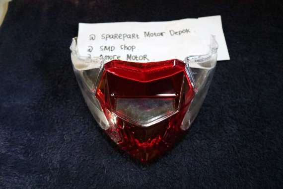 Kaca Mika/Mica Lampu Belakang STOPLAMP+SEN BELAKANG Beat Fi