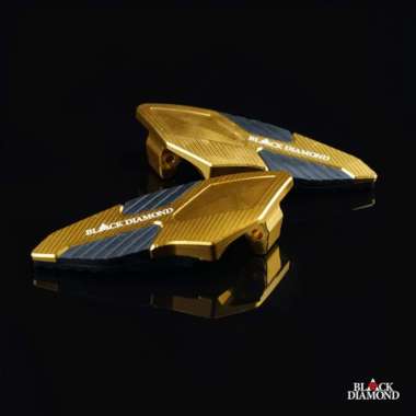 Footstep Pijakan Kaki Belakang Black Diamond Honda PCX-150 Gold