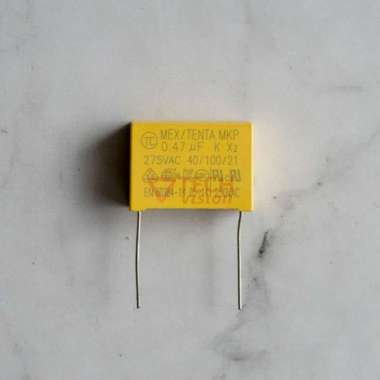 Kapasitor MKT MKM MKP 474 470nF 0,47uF 0.47uF 275V