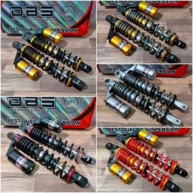 SHOCK DBS NMAX AEROX ADV 150 NOUVO 340MM SHOCK BELAKANG NMAX 340 BLACK/BLACK Warna