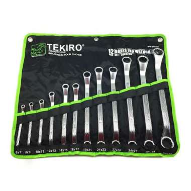 TEKIRO Kunci Ring Set 6-32mm 1set ( 12pcs )