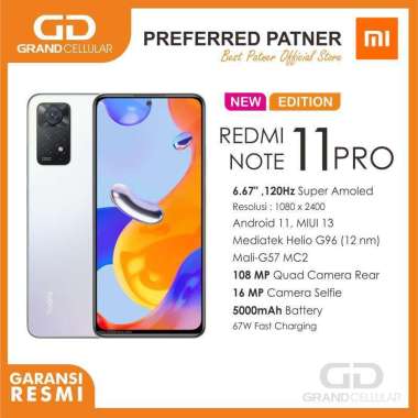 Redmi Note 11 Pro 8/128GB POLAR WHITE