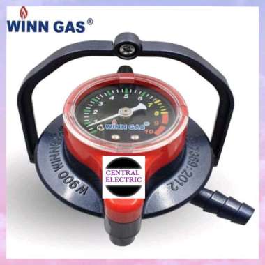 Regulator lpg winn gas double lock