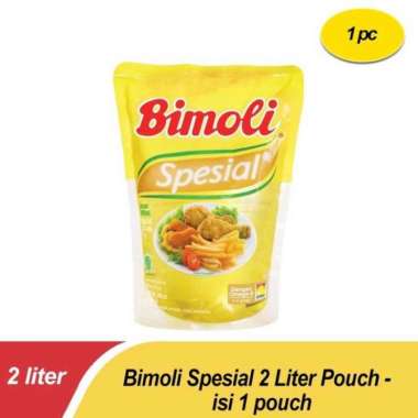 Minyak Goreng Bimoli Spesial 2 Liter Pouch.