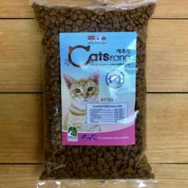 makanan kucing catsrang kitten repack 500g cat srang mirip equil kf
