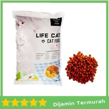 OEM Life Cat Repack 5kg - Life Cat Dry Food Makanan Kucing Life Cat 5 kg