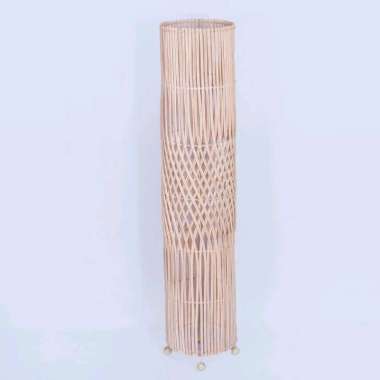 LAMPION ROTAN SILINDER DUDUK - -