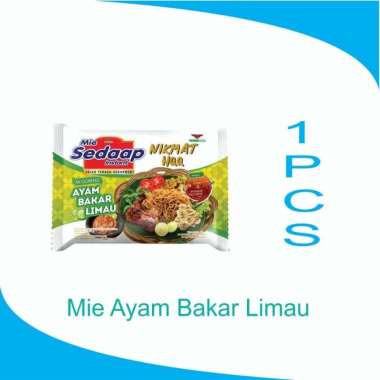 Mie Sedaap Goreng Rasa Ayam Bakar Limau 89 gr 1 bungkus