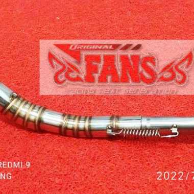 Leher pipa Leheran Knalpot racing standar Vario Adv150 Pcx155 pcx