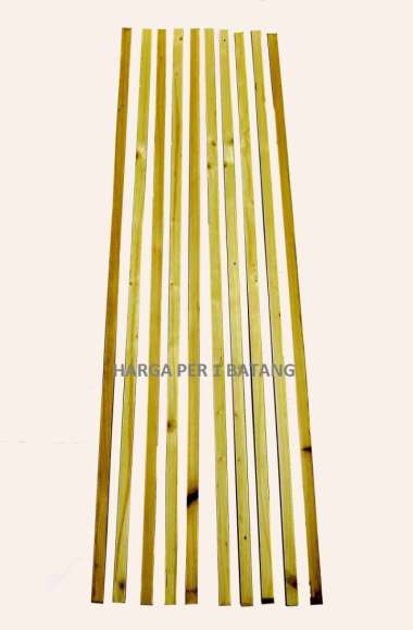 KASO PANJANG, KASO KAYU 100X9X1,5CM SUDAH DISERUT