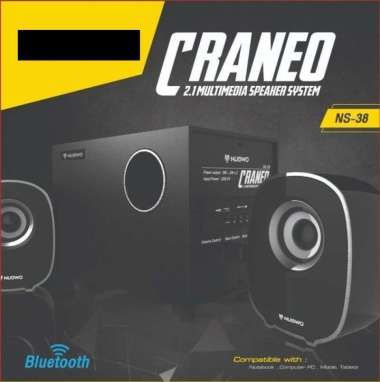 Speaker Nubwo NS38 Craneo Speaker Bluetooth subwoofer 2.1