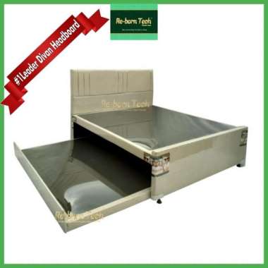 Divan dipan sorong PARFE tempat tidur 2 in 1 Re-born Tech 180x200