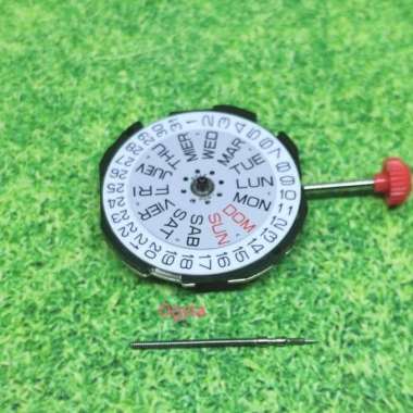 Mesin Jam Tangan Miyota 2105 - 3 Tanggal Hari Samping Original Japan