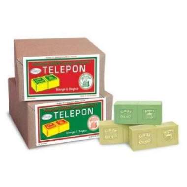 sabun batang cap telepon isi 20 batang per pak