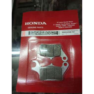 Discpad cakram depan kvb Honda beat vario vario techno vario 125 vario 150 beat eap beatpop scoopy f