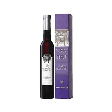 Paradise Ranch late Harvest merlot
