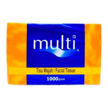 MULTI FACIAL TISSUE 1000gr / Tisu Multi 1kg / Multi Tisu 1kg / Multi 1kg Biru Kuning