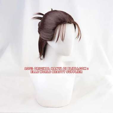 RAMBUT PALSU FULL WIG ANIME GAME COSPLAY WIG EREN JAEGER ATTACK ON TITAN SEASON 4 WIG EREN YEAGER AT