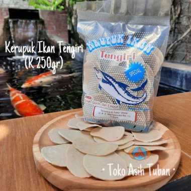 Kerupuk Ikan Tengiri / Krupuk Ikan Tengiri 250gr (Mentah) Toko Asih